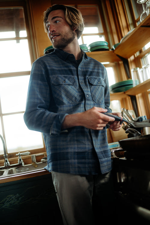Kuhl Men's Rydr Flannel Long Sleeve