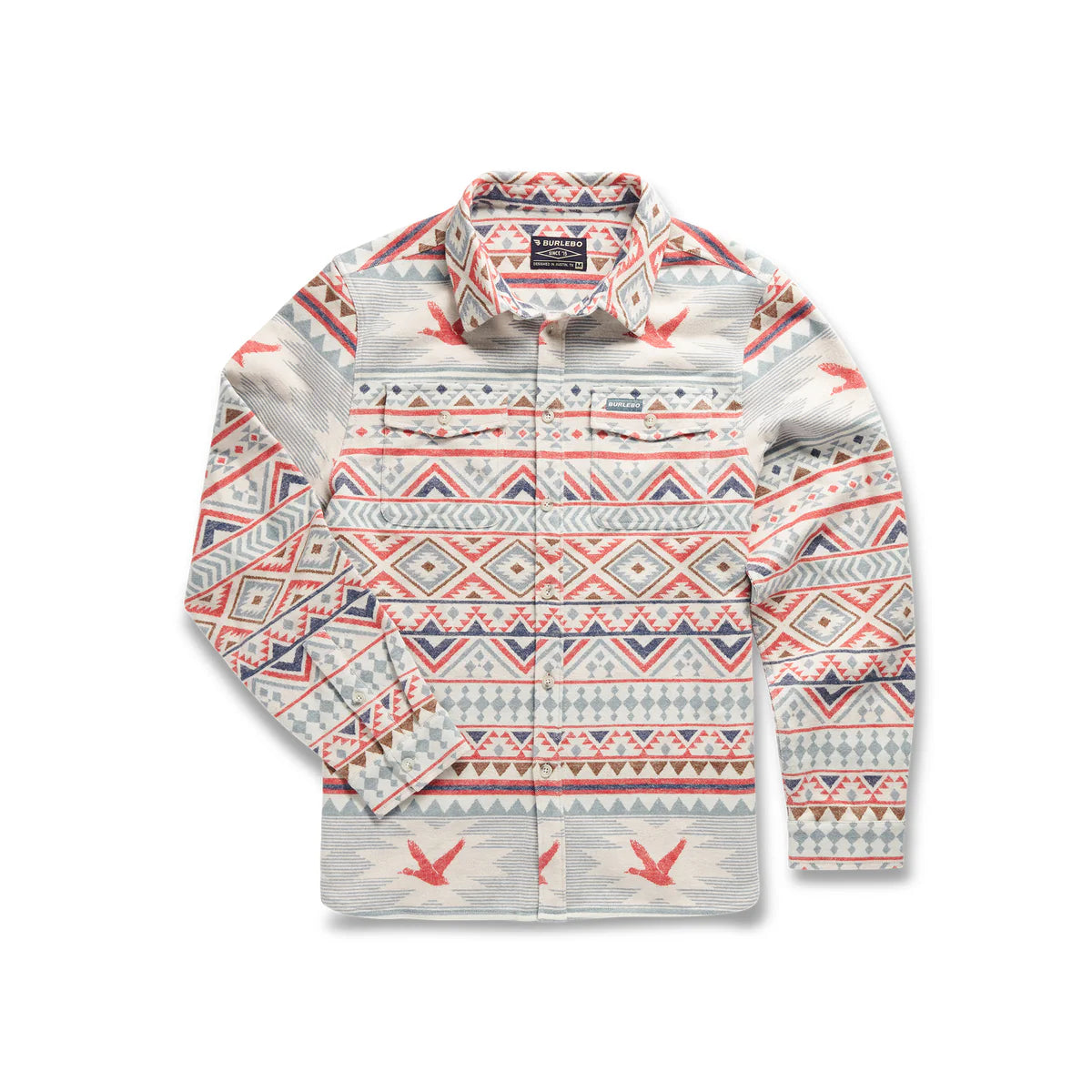 Burlebo Men's Vintage Heavyweight Flannel