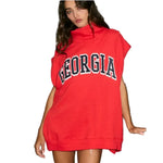 Bucketlist Short Sleeve Mock Neck - University of Georgia