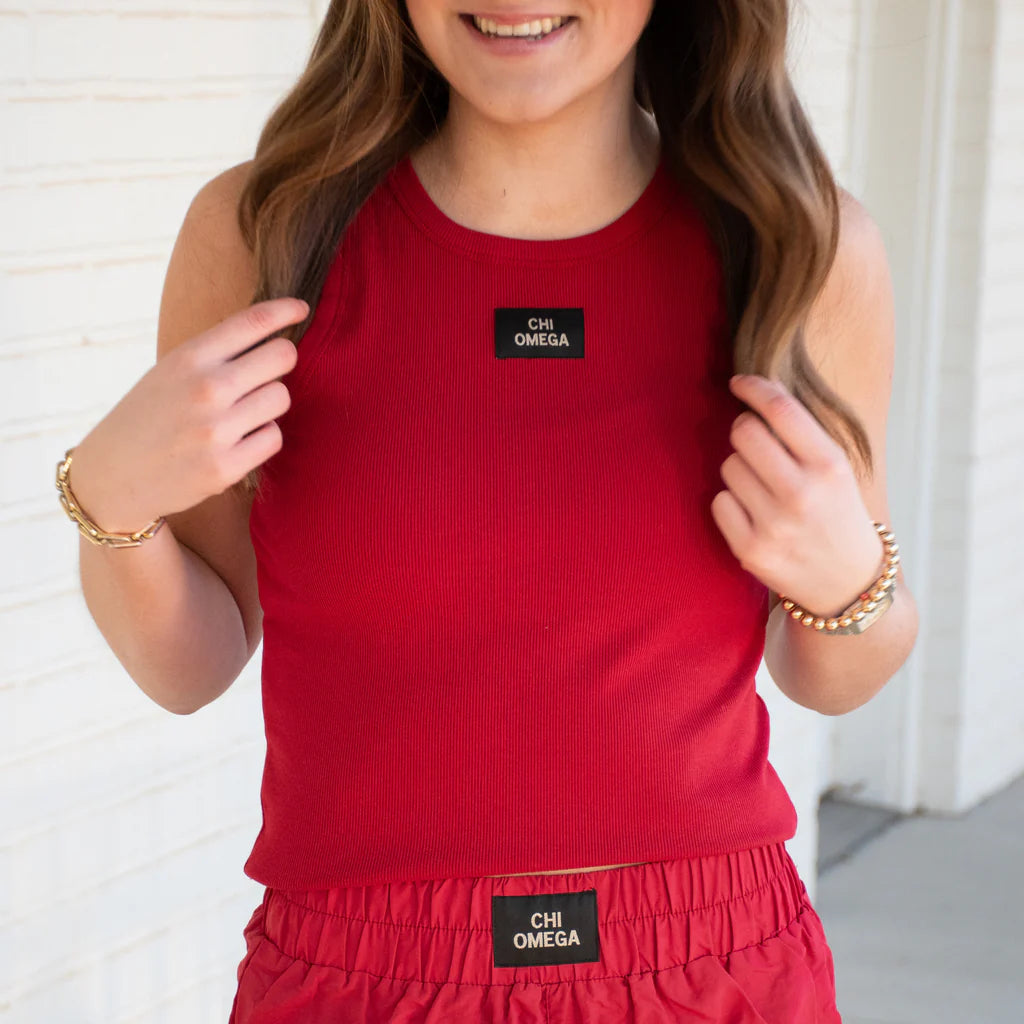 Women's Girlie Girl OG Tank - Lulu Mac Greek Chi Omega