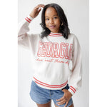 Gameday Social Women's Queen Sweater - University of Georgia
