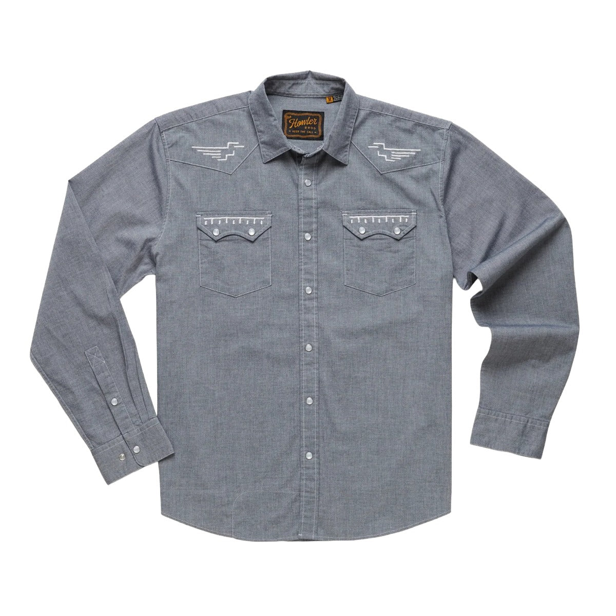 Howler Brothers Men's Crosscut Deluxe SnapShirt