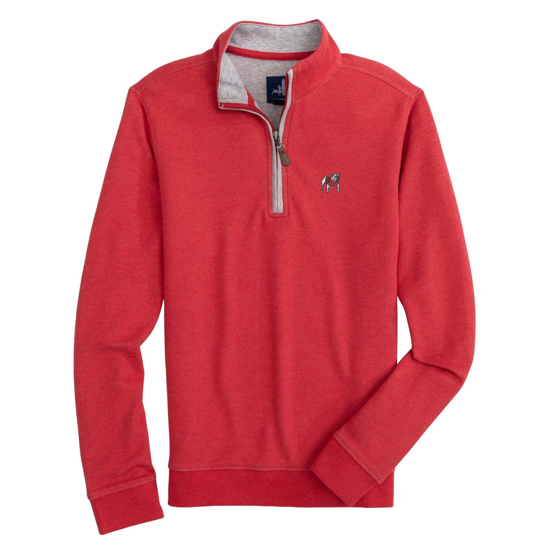 Johnnie-O Boys' UGA Sully Quarter Zip Pullover