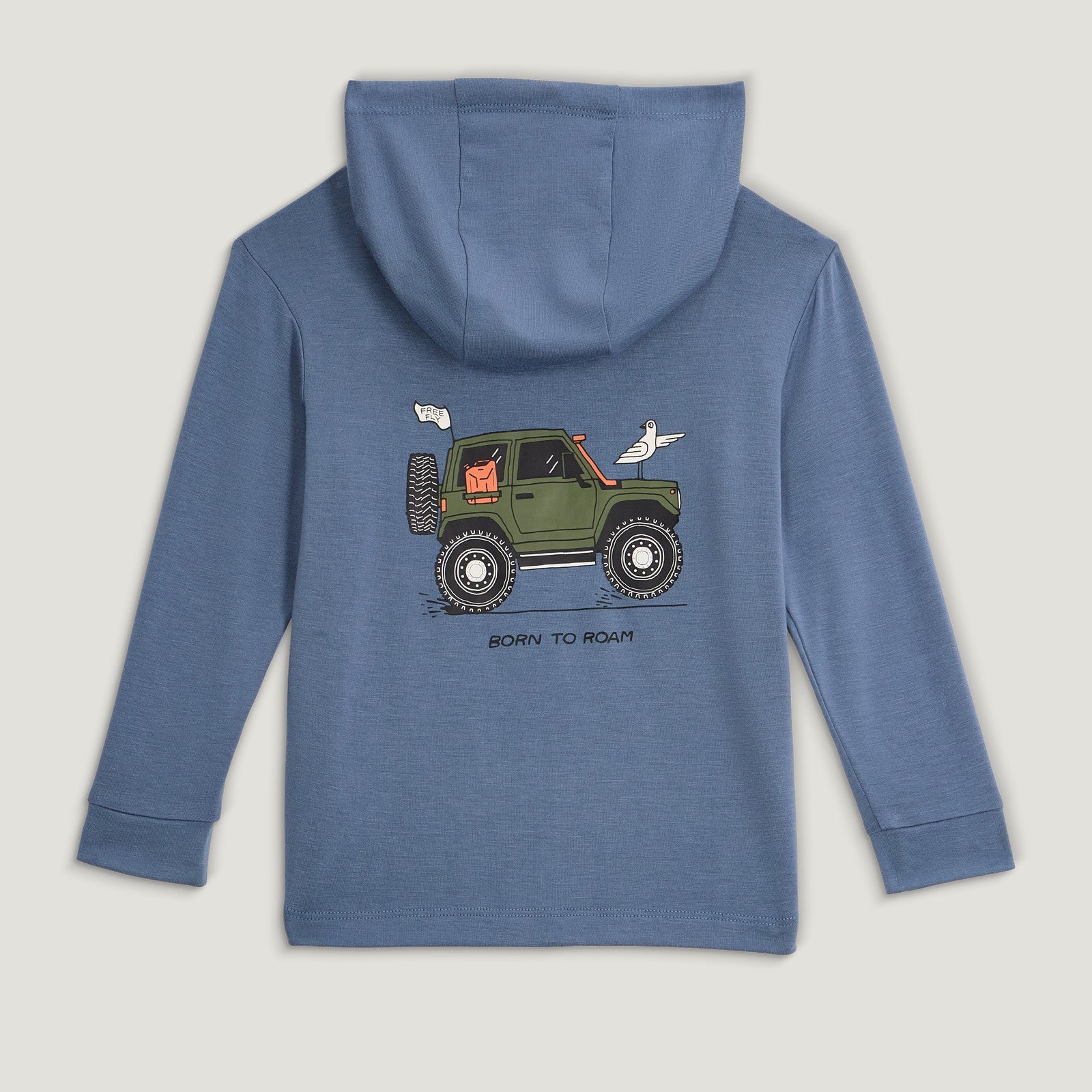 Free Fly Toddler Bamboo Shade Graphic Hoodie