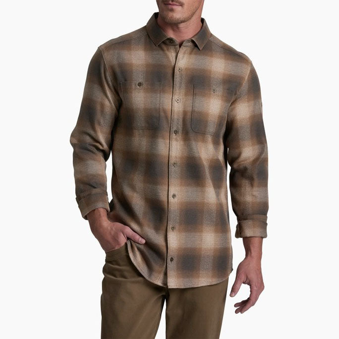 Men's Law Flannel Long Sleeve Shirt