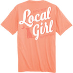 Local Girl Women's Stacked Script Short Sleeve T-shirt