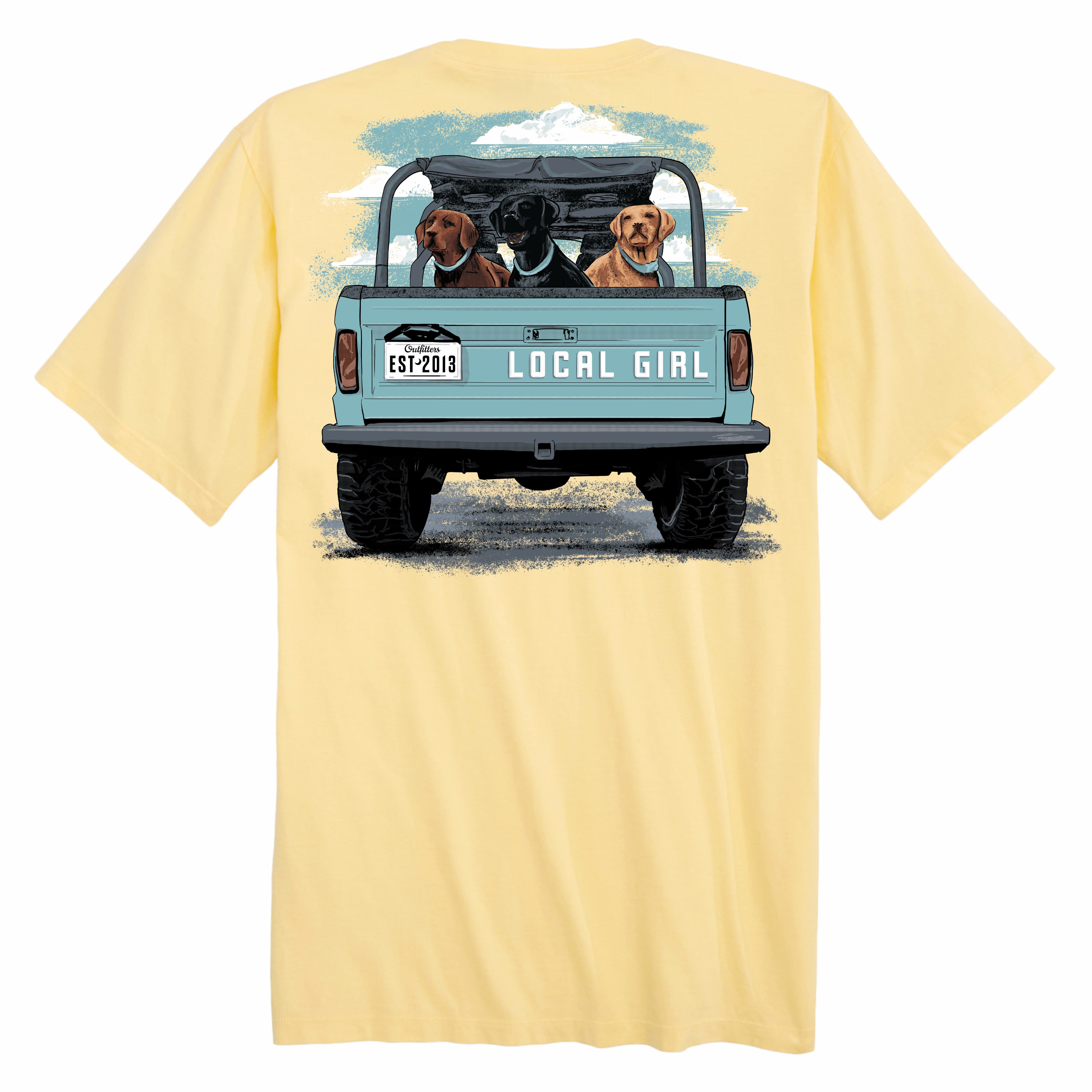 Local Girl Women's Lab Tailgate Short Sleeve T-shirt
