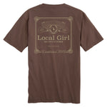 Local Girl Women's LG Bud Border Short Sleeve Tee