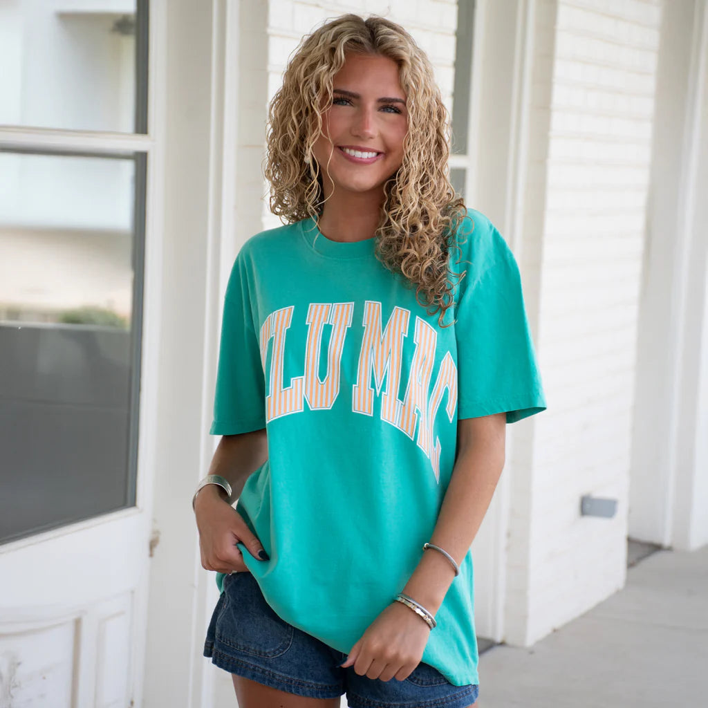 Women's Lulu Mac Striped Short Sleeve T-shirt