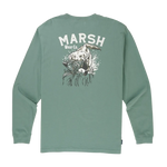 Marshwear Men's Red Catch Long-Sleeve T-Shirt