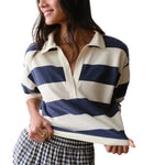 Marine Layer Women's Luxe Sueded Polo Tee