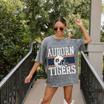 Gameday Couture Women's On The Ball Short Sleeve Tee - Auburn