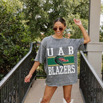 Gameday Couture Women's On The Ball Short Sleeve Tee - UAB
