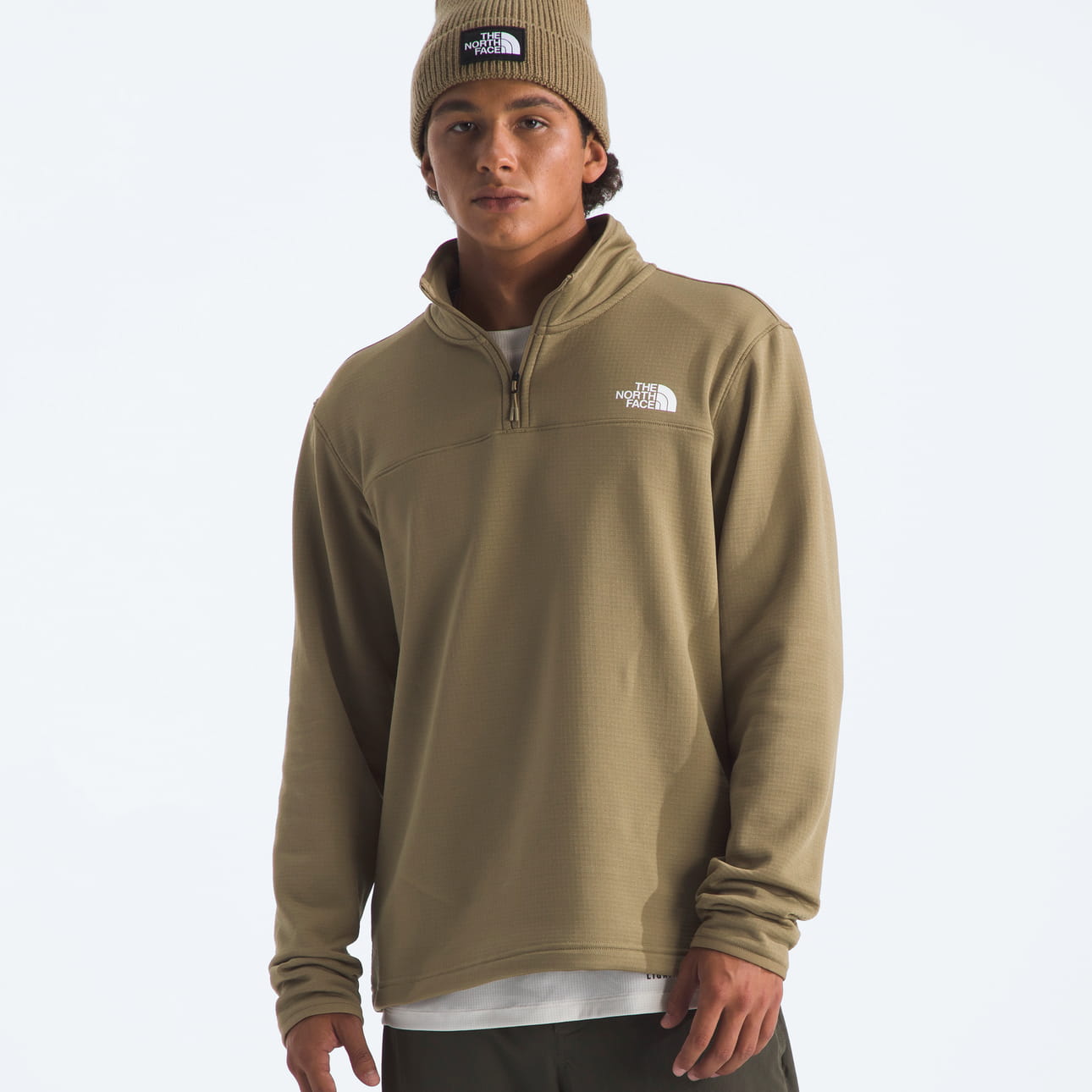 The North Face Men’s Cedar Trail Grid Fleece 1/4 Zip