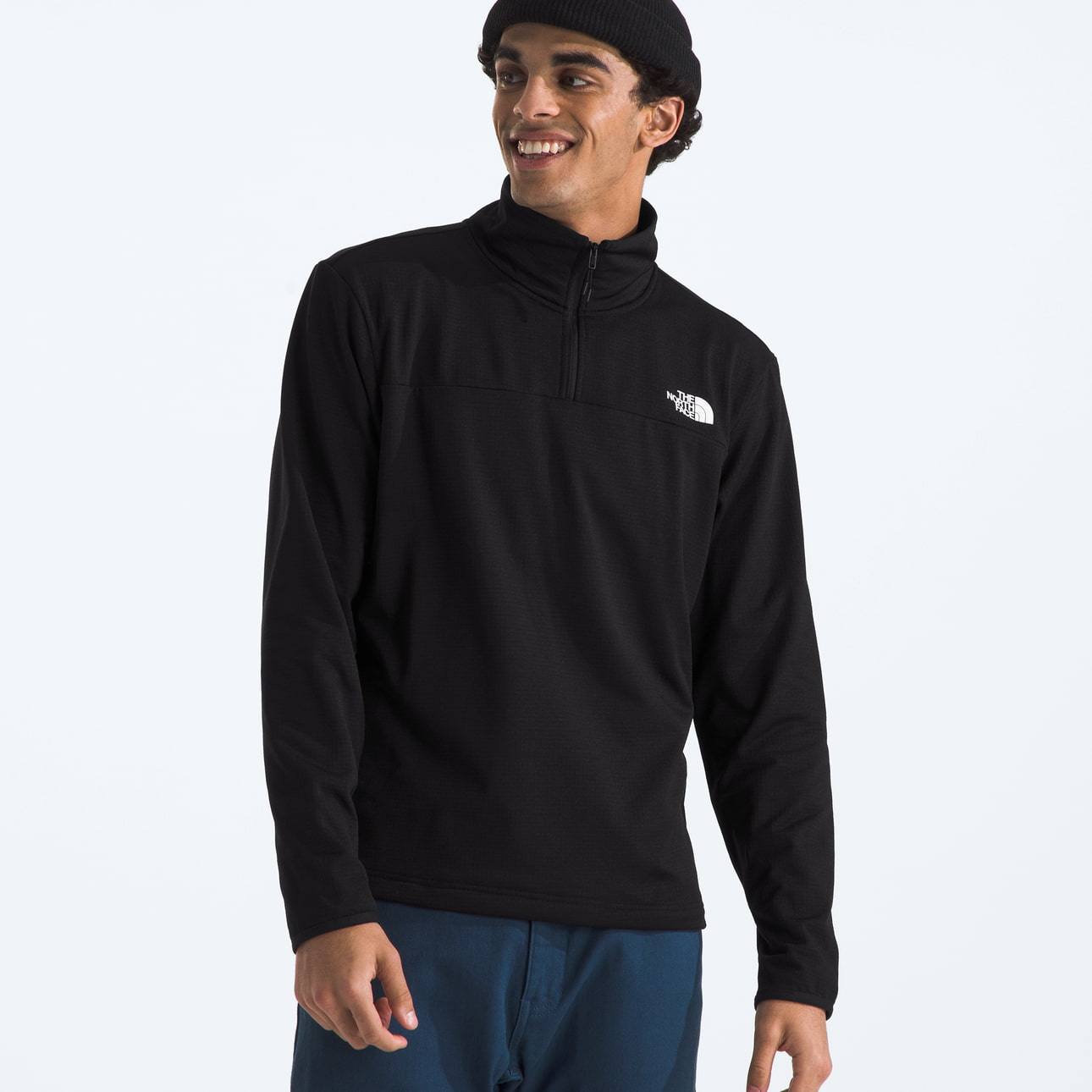 The North Face Men’s Cedar Trail Grid Fleece 1/4 Zip