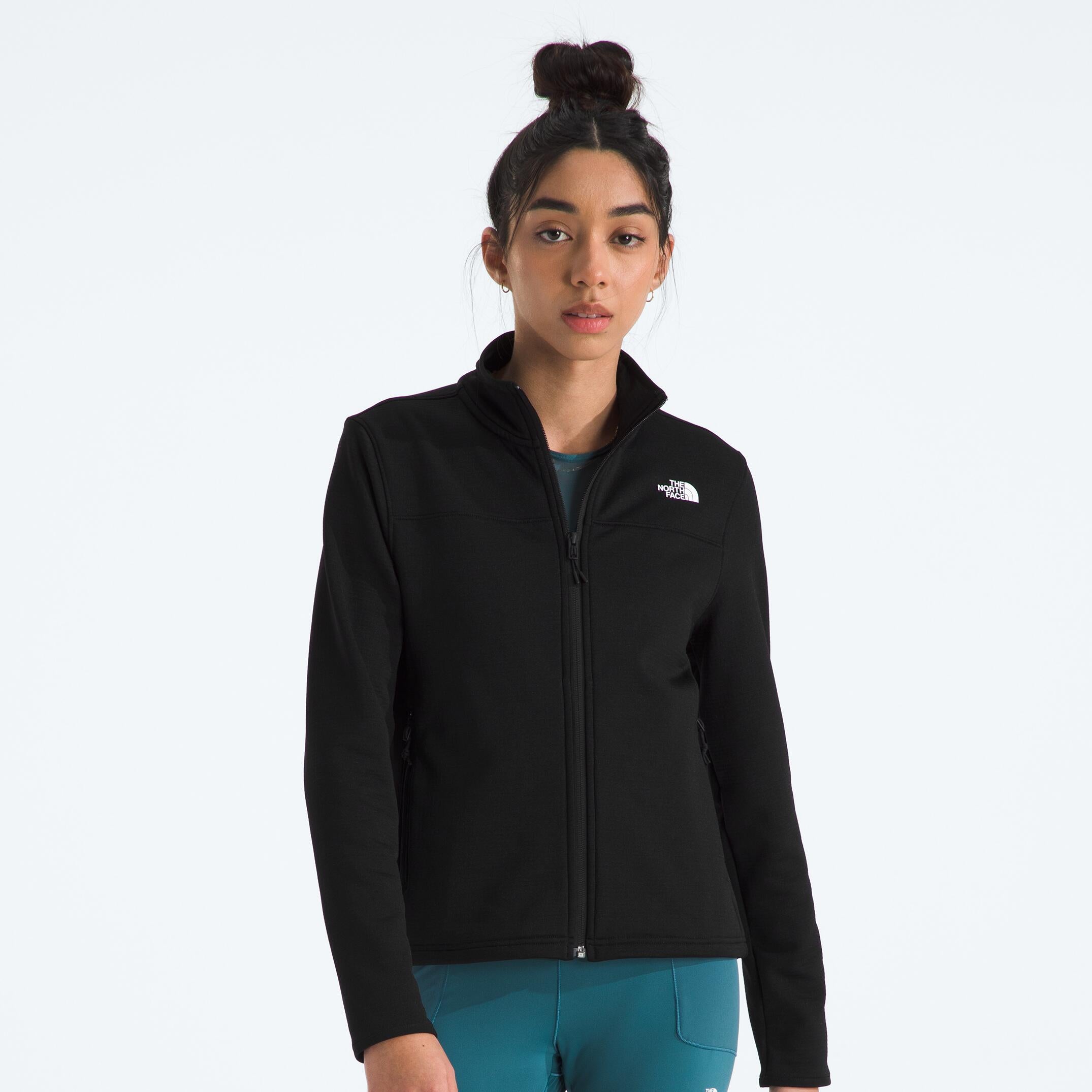 The North Face Women's Cedar Trail Grid Fleece Full-Zip Jacket