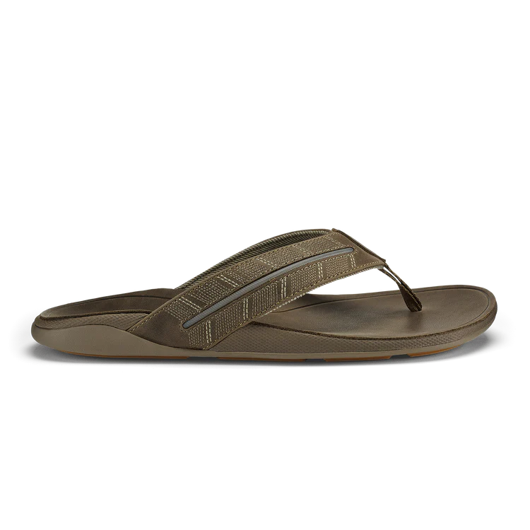 OluKai Men's Tuahine Palm Sandal