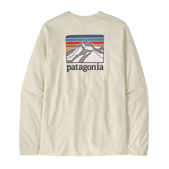 Patagonia Men's Long-Sleeved Line Logo Ridge Responsibili-Tee