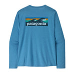 Patagonia Men's Long Sleeve Capilene Cool Daily Shirt - Boardshort Logo