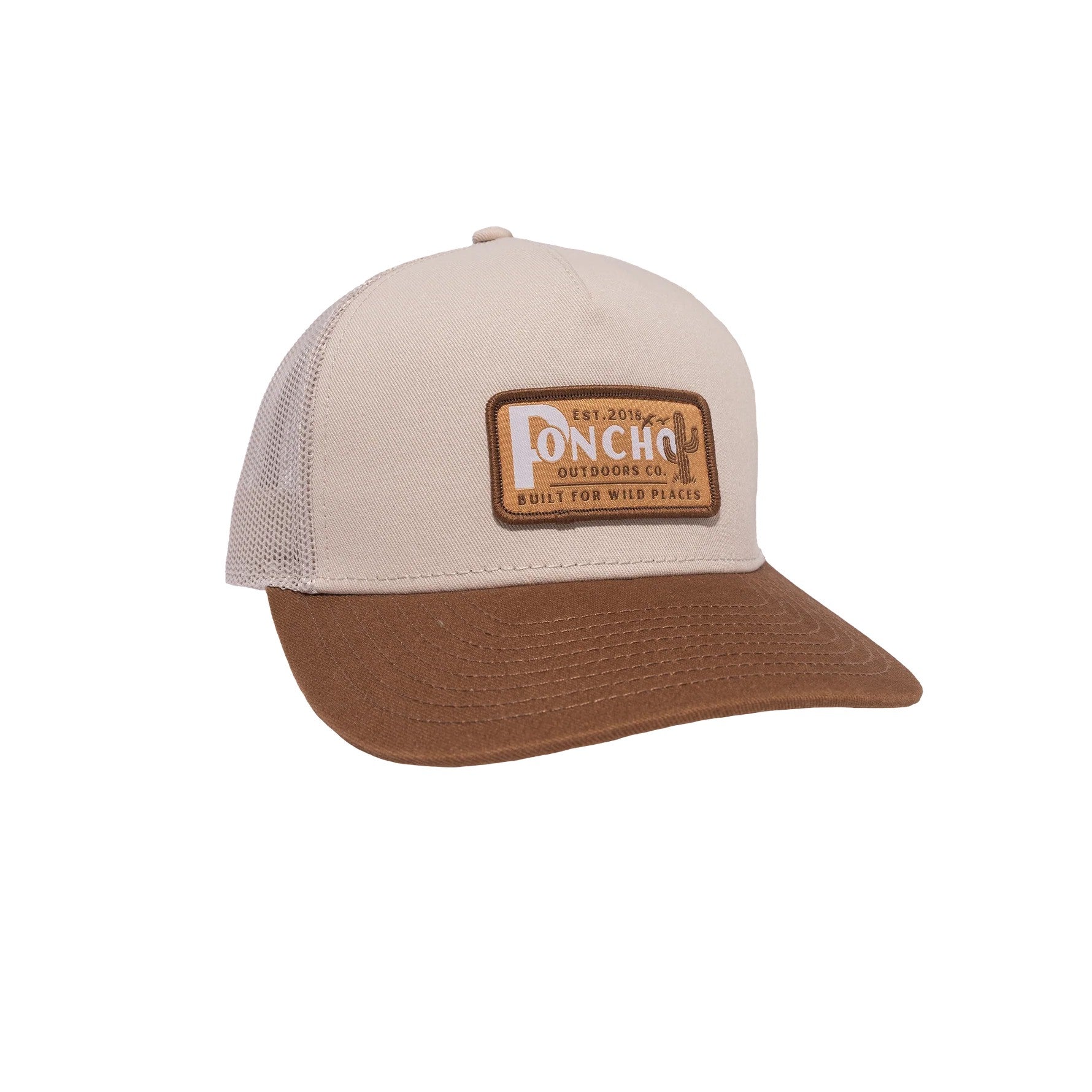 Poncho Cactus Logo Hat