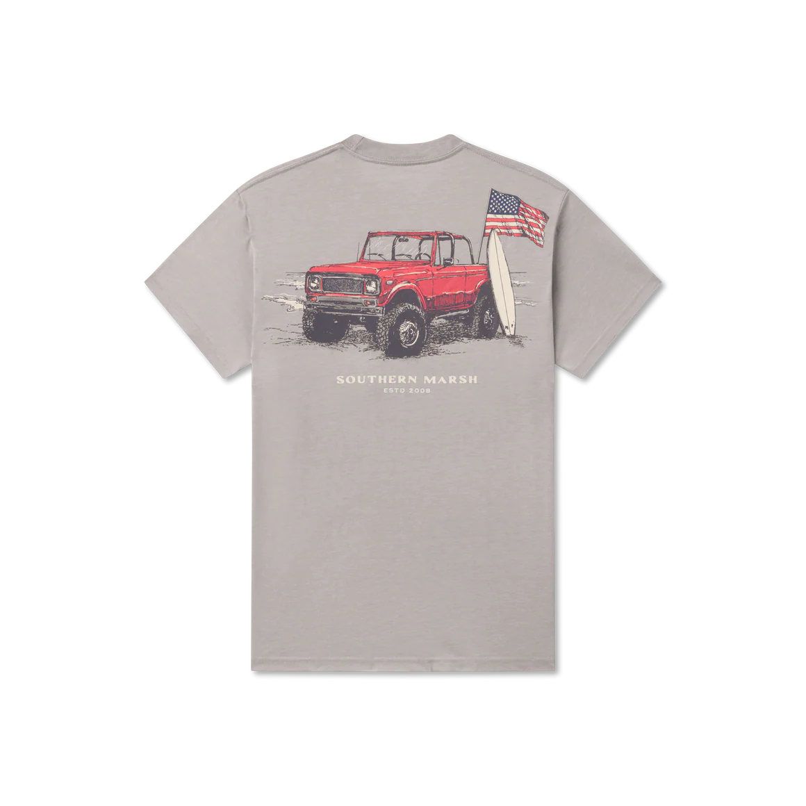 Southern Marsh Seawash T-shirt - American Beach Rodeo