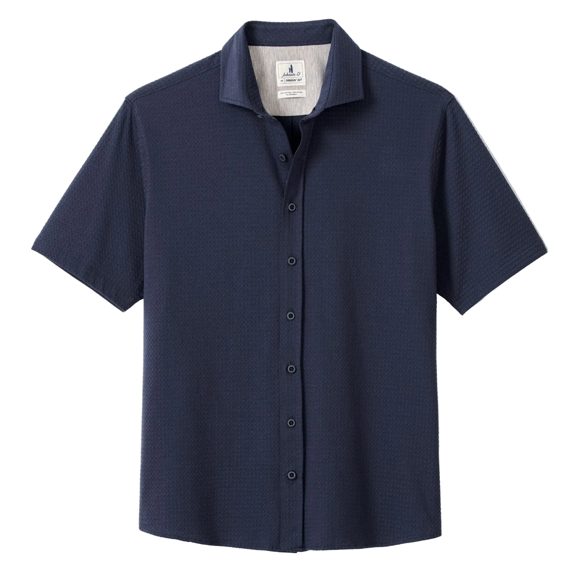 Johnnie O Men's Surfsucker Short Sleeve Button Up