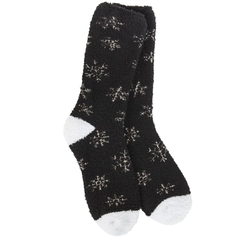Worlds Softest Socks Women's Winter Shimmer Crew