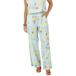 KatyDid Women's Two Piece Linen Set Pant
