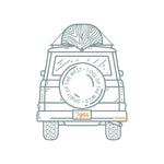 Sendero Adventure Bound Sticker