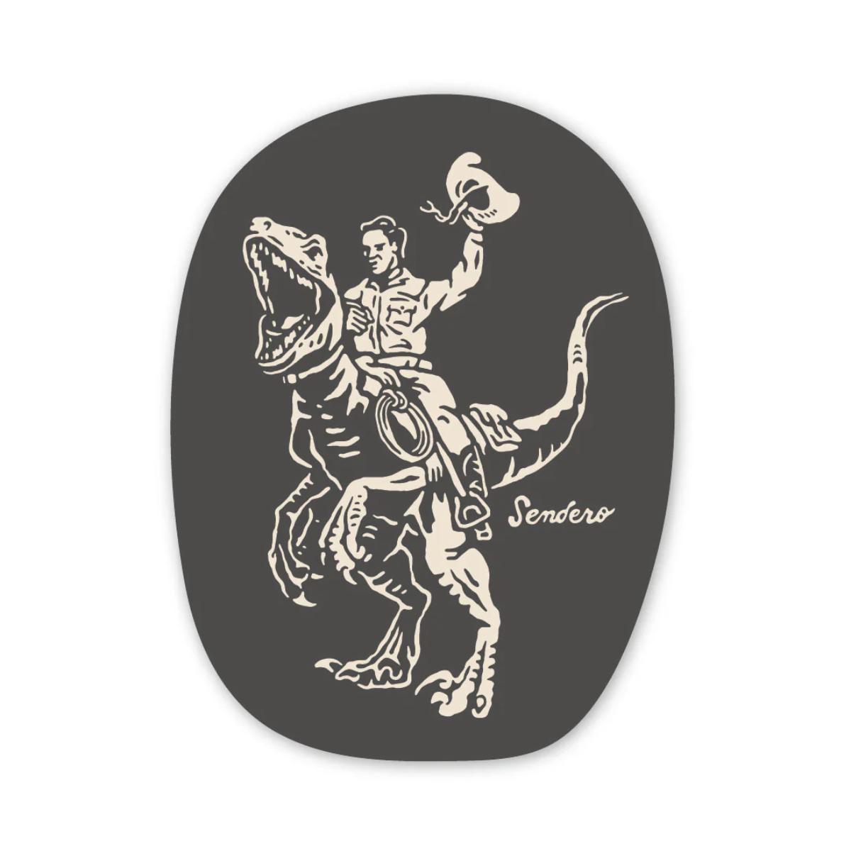 Sendero Velociwrangler Sticker
