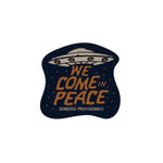 Sendero We Come In Peace Sticker
