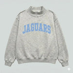 Bucketlist Women's Jaguars Mock Neck Sweatshirt