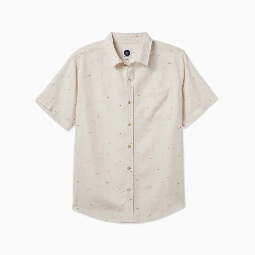 Toes On The Nose Men's Coastline Short Sleeve Shirt