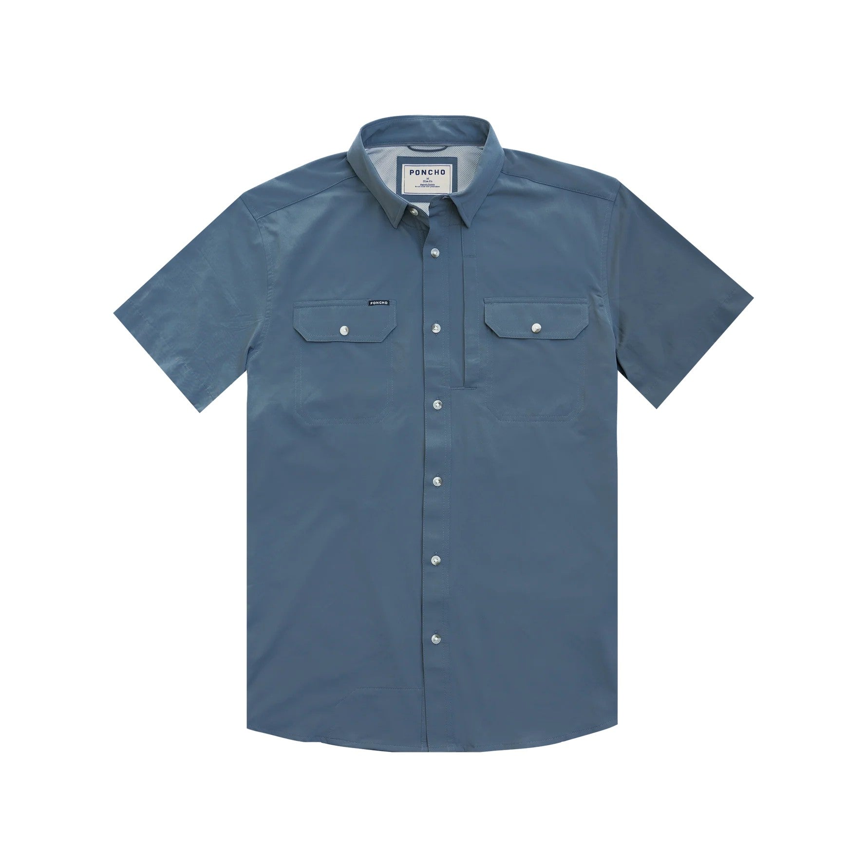 Poncho Men's Original Short Sleeve Performance - The Ahi