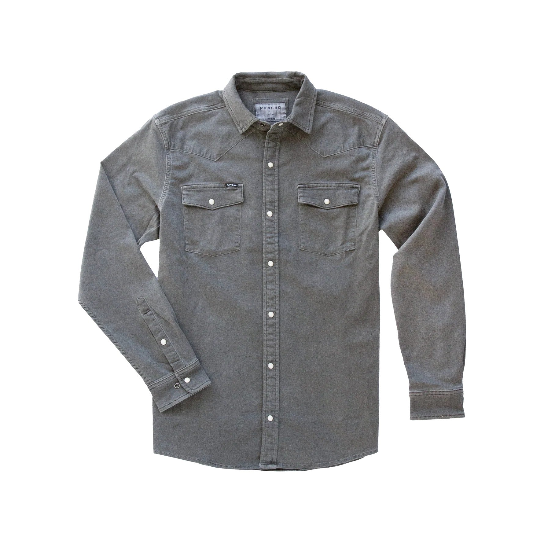 Poncho Men's Western Performance Long Sleeve- The Falfurrias