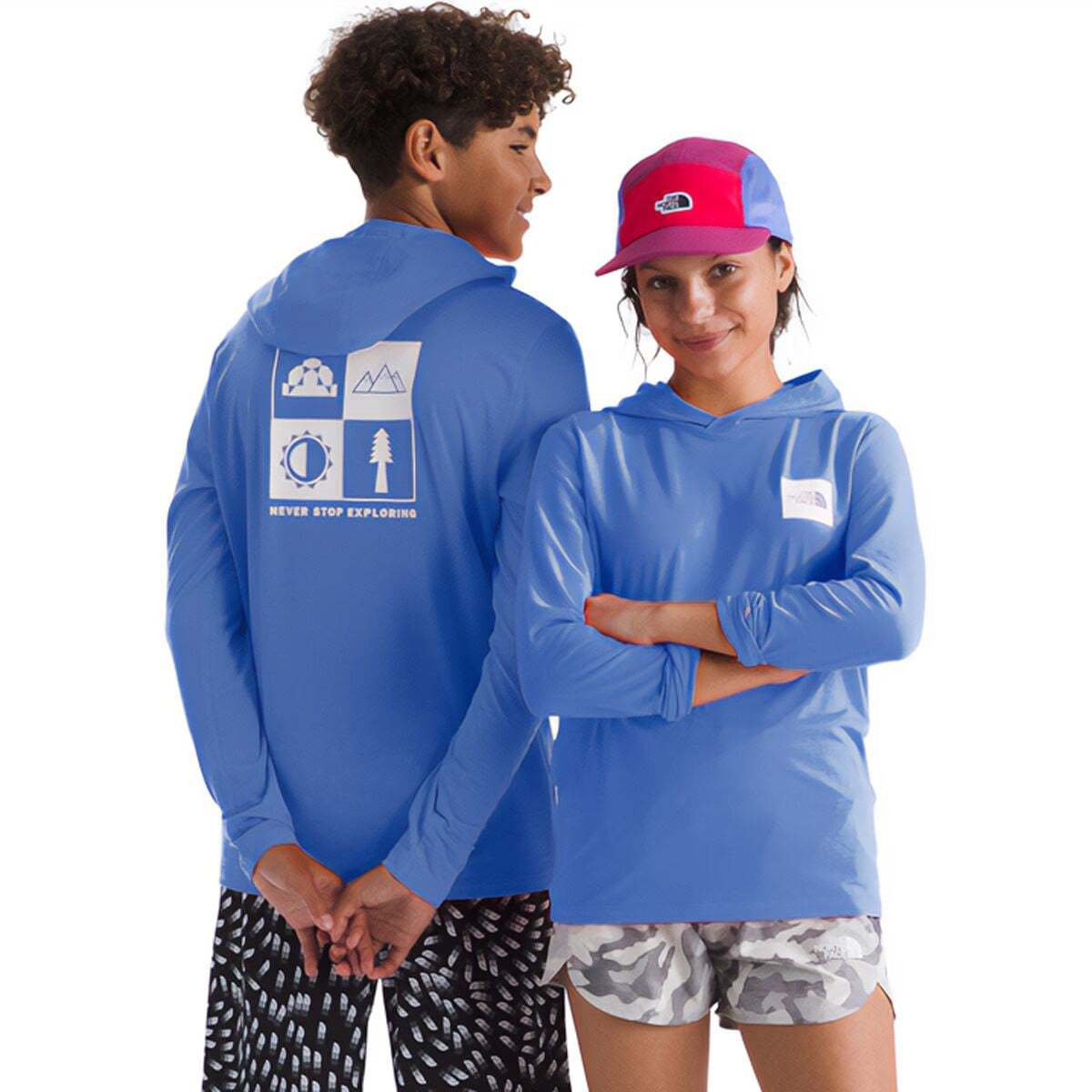 The North Face Youth Adventure Long Sleeve Graphic Hoodie
