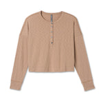 Vuori Women's Long Sleeve Sunrise Oversize Henley