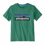 Patagonia Boys' P-6 Logo Short Sleeve T-Shirt