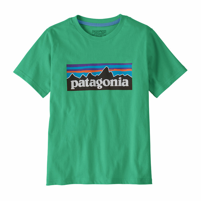 Patagonia Boys' P-6 Logo Short Sleeve T-Shirt