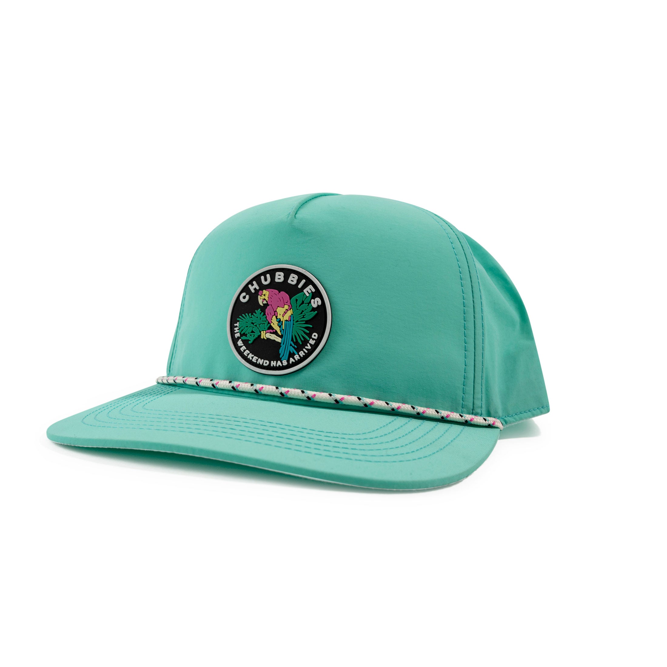 Chubbies Blue Patch Nylon Rope Hat