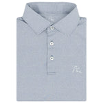 Rhoback Men's The Whaler Heather Stripe Polo