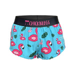 ChicknLegs Women's Flamingo Split Shorts 1.5