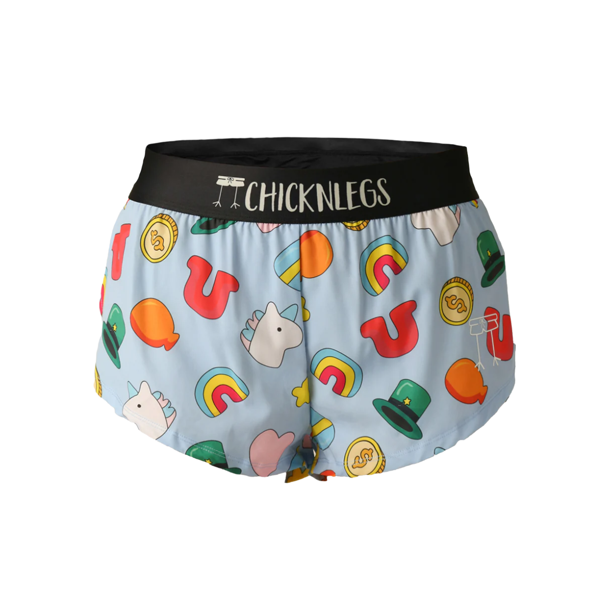 ChicknLegs Women's Charms Split Shorts 1.5"