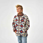 Burlebo Youth Mountain Fleece Full Zip Jacket