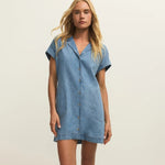 Z Supply Women's Napa Lightweight Denim Mini Dress