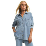Z Supply Women's All Day Knit Denim Jacket
