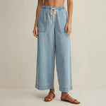 Z Supply Women's Daycation Denim Utility Pant