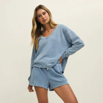 Z Supply Women's Hunter Knit Denim Short