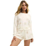 Z Supply Women's Bisous Shell Long Sleeve Lounge Top