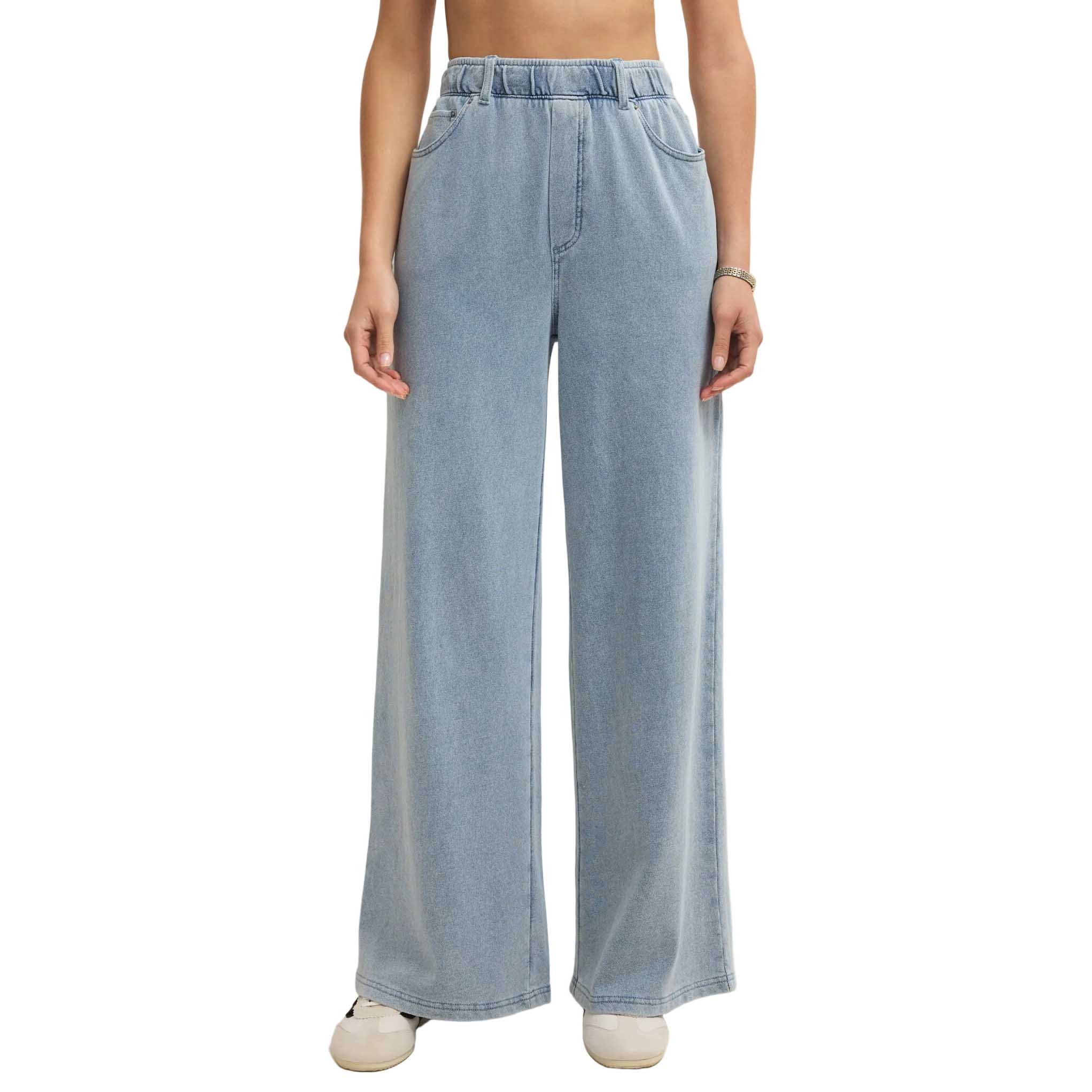 Z Supply Women's Entourage Knit Denim Pants